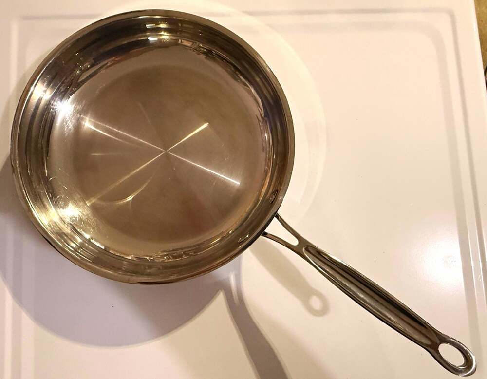 Cuisinart 11.5” Stainless Steel Skillet Fry Pan 18/10 Model 722-116P